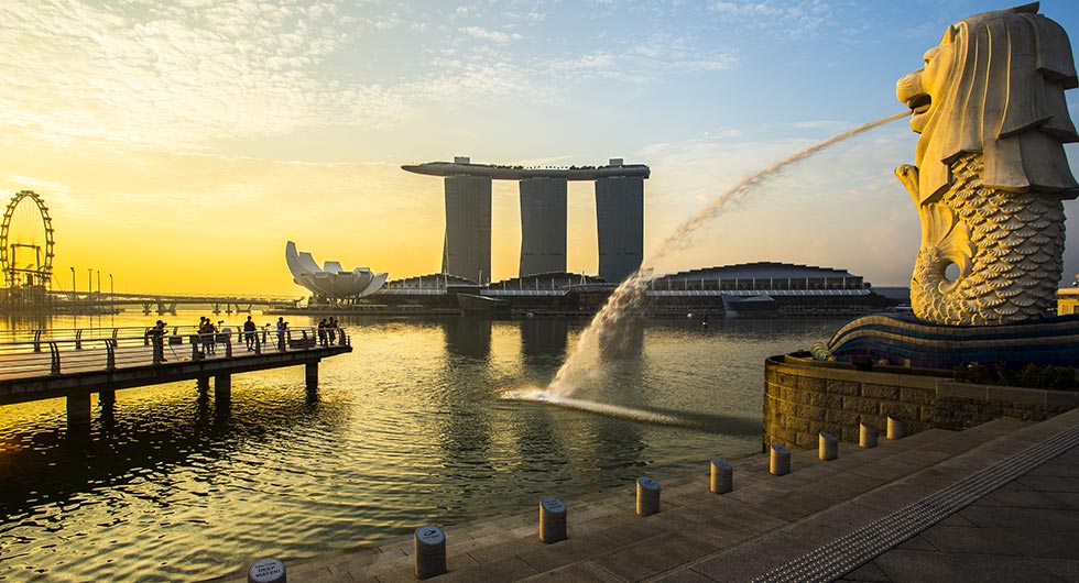 Halvat lennot kohteeseen Singapore