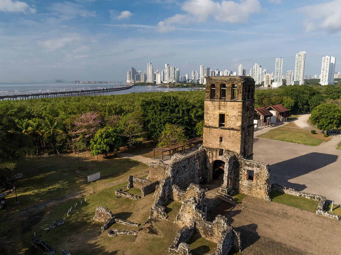 Panama Viejo (vanha keskusta)